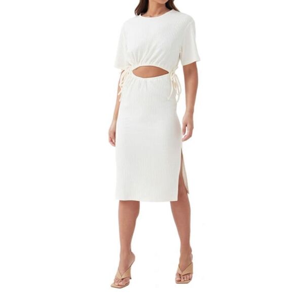 4TH & RECKLESS Roisin Rib Cutout Dress - Picture 1 of 7
